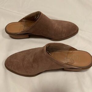 Franco Sarto leather mules. EUC. Size 7.